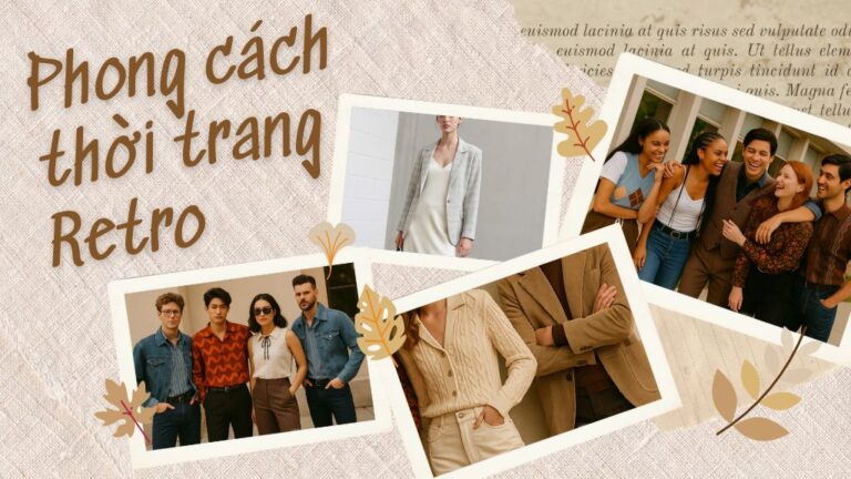 Phong cach thoi trang retro la gi
